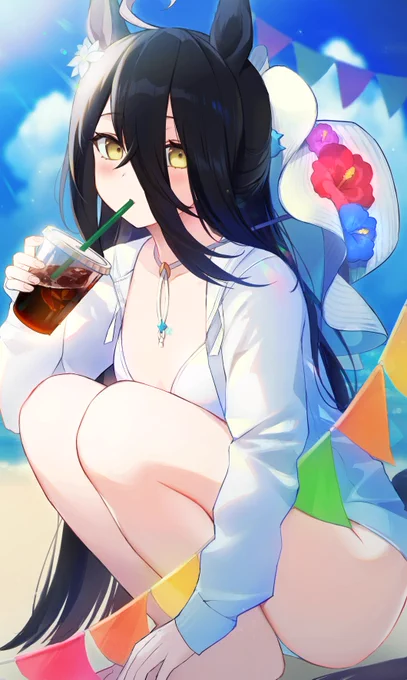 水着マンハッタンカフェ #ウマ娘