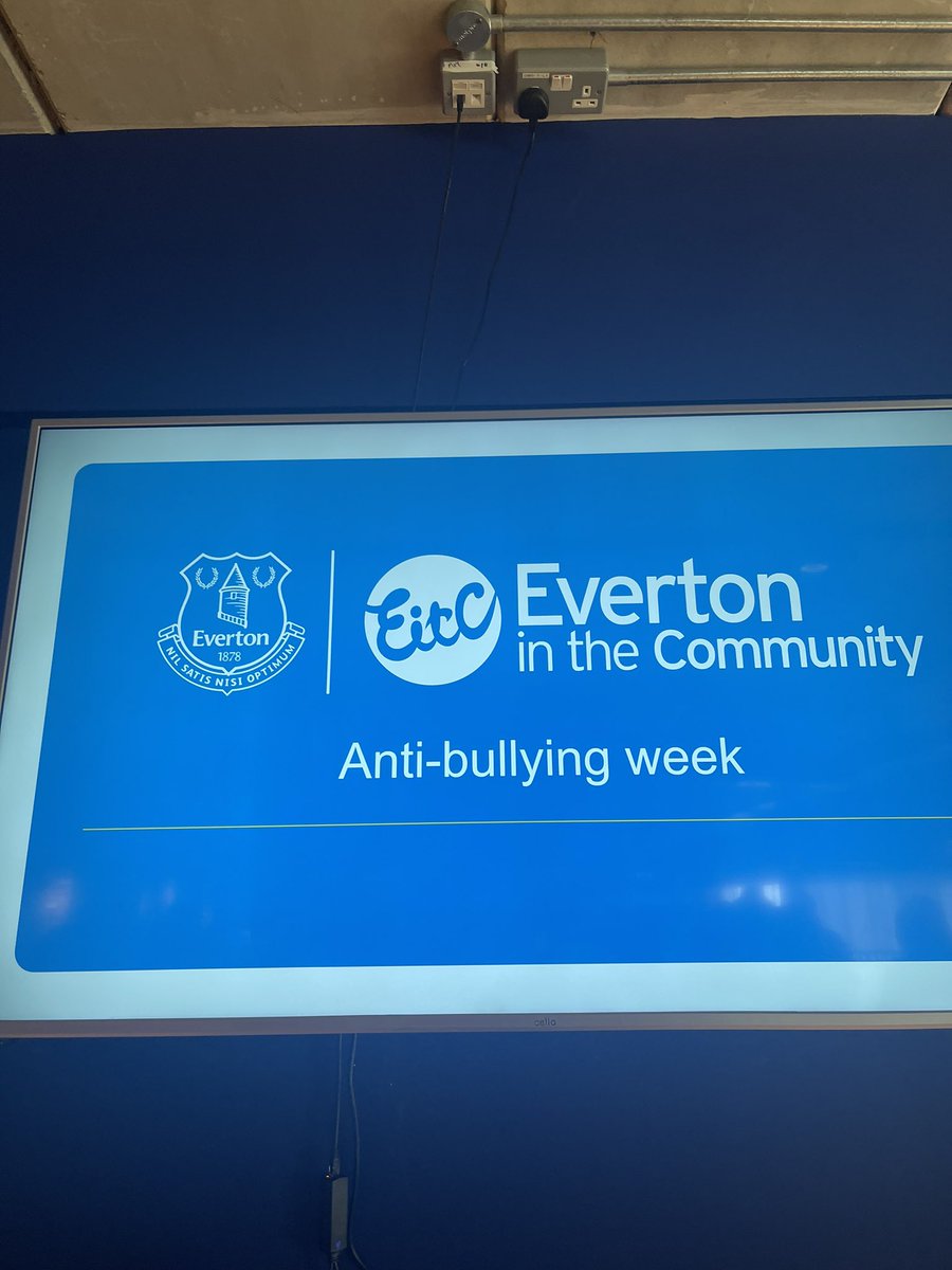 Today, @AIMSSchools_ are at @Everton, Goodison Park to #MakeSomeNoise for #AntiBullyingWeek 🗣️📢

Thank you to all schools are here; @LitherlandHigh, Savio Salesian College, @HalewoodAcademy, @MaricourtCHS, @hillside_high 👏✨

@EITC