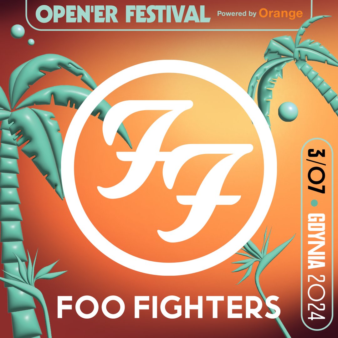 ‼️ Foo Fighters také v Polsku! Plánovaná vystoupení kapely pro rok 2024 nově zahrnují Open'er Festival v Gdyni, kam je již nyní možno kupovat vstupenky (včetně jednodenních). Více info a odkazy v bleskovce.

foofighters.cz/evropske-zasta…

#FooFighters #OpenerFestival #ButHereWeAre