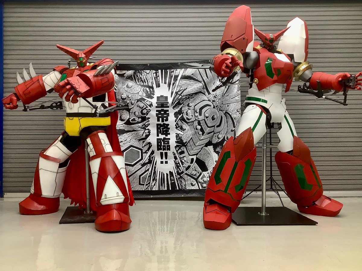 CosTeam5's tweet image. ロボコス大展でゲッターチェンジ！！

#ゲッターロボ
#GetterRobo