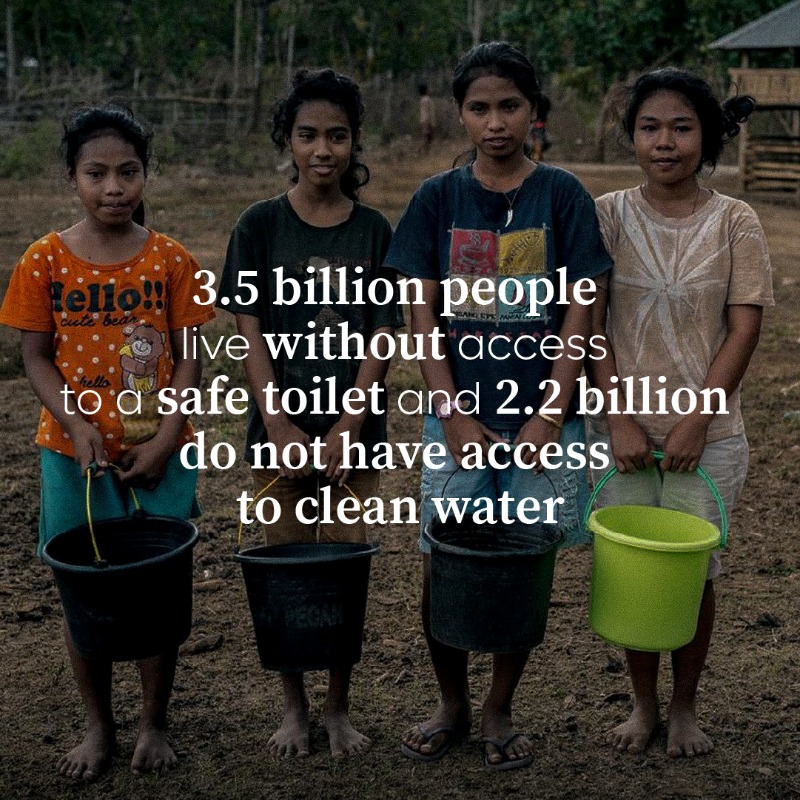 We Are Water Foundation tweet media