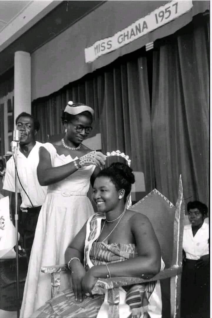 NaaAshorkor_'s tweet photo. Monica Amekoafia made history as the inaugural first-ever Miss Ghana Beauty pageant winner in 1957, proudly representing Trans Togoland.
#WomenExcellence https://t.co/buxvG0eEbo
