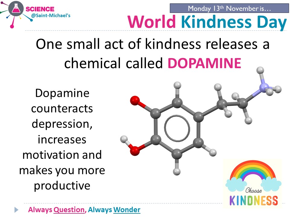 SaintMichaelsCE's tweet photo. #StMichaelsScience
Our Science department have been celebrating World Kindness Day (13th November)this week. https://t.co/bhfegUBN3F