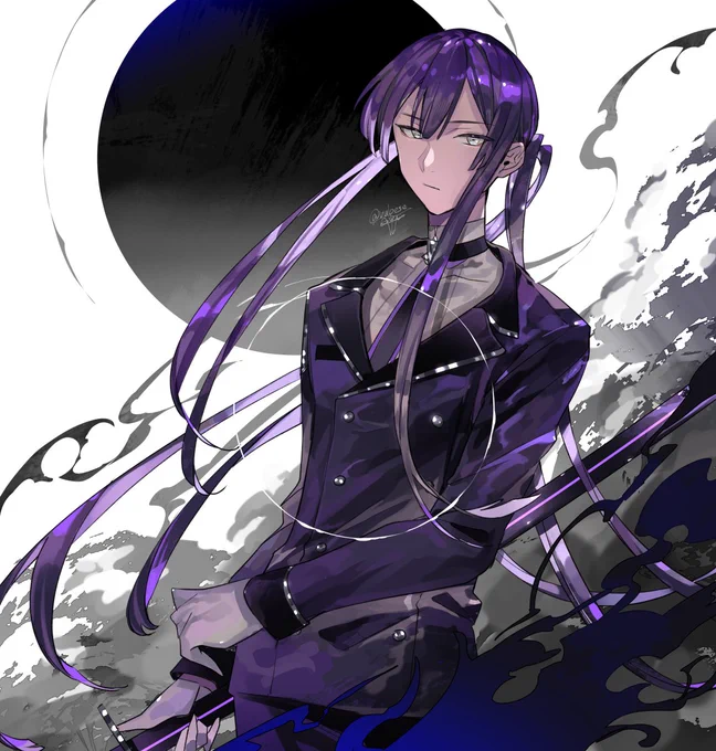 黒煙にて #長尾百景