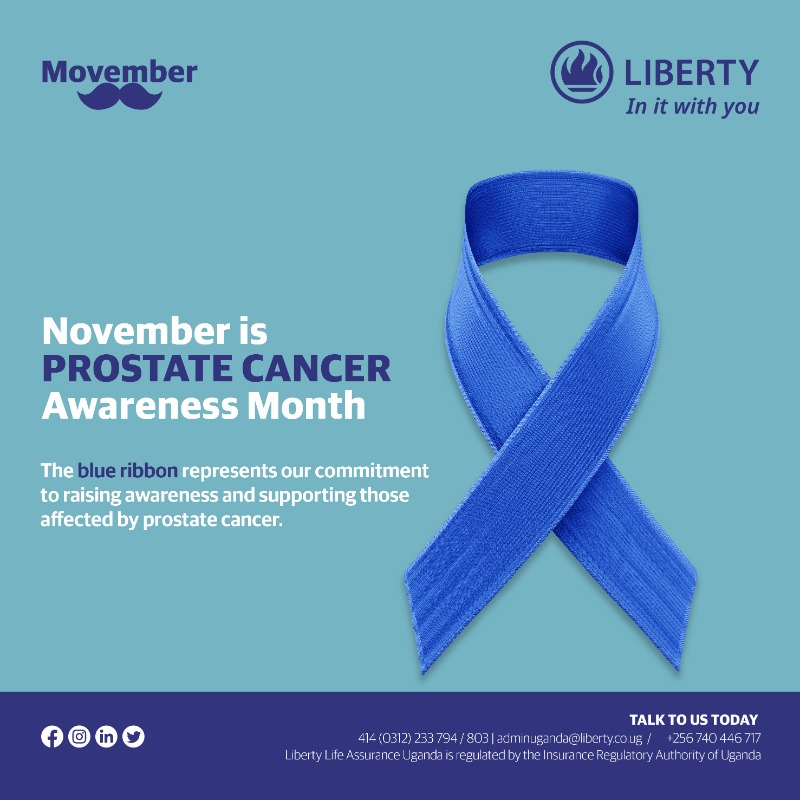 liberty_uganda's tweet photo. November is #ProstateCancerAwareness month. It's crucial to understand that early detection truly saves lives. Let's unite and make a collective effort to spread this important message and raise awareness together. #MenAgainstCancer #SpreadAwareness #Movember