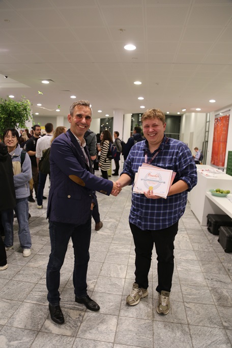 Thanks for the support to all of our sponsors and exhibitors at the #DMS2023 Congress. 

And congratulations to the two winners of the New England Biolabs Junior Presenter Prizes:
Lucas van der Maas and Mads Frederik Hansen.