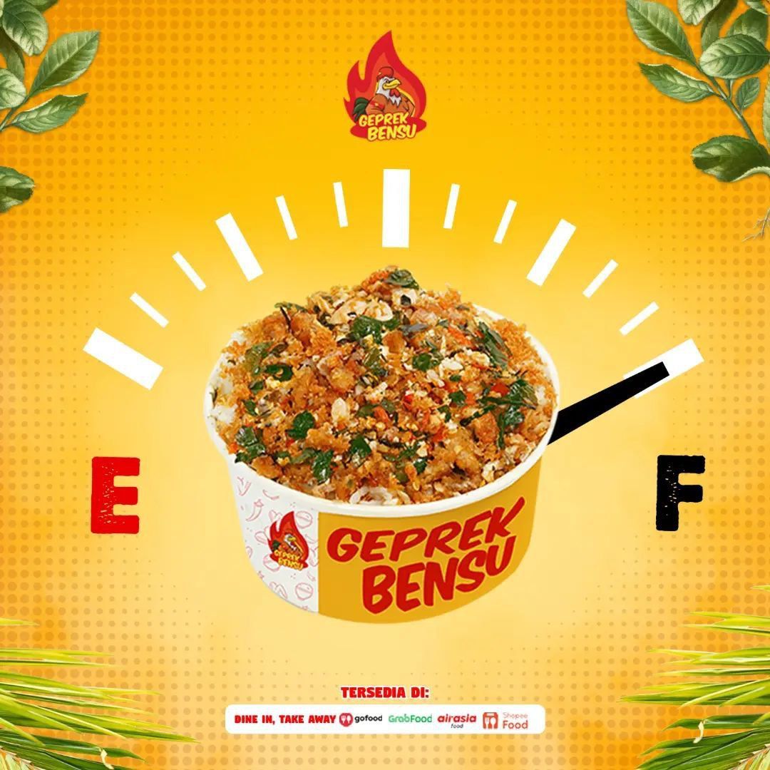 Setelah lelah aktifitas seharian, yuk order Paket Geprek Bensu Ayam Tumbuk untuk makan malam nanti bestie agar energi kamu kembali full🤗
.
.
Kamu Bisa datang ke outlet Geprek Bensu langsung atau order via Grabfood, Gofood, Shopeefood &amp; AirAsiaFood ya😉
.
.
.
