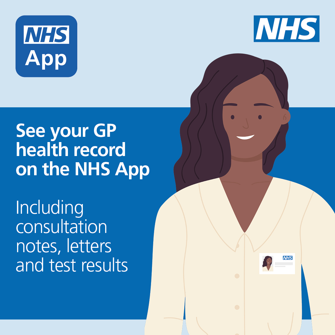 Join the 18 million people in England who already have online access to their GP health record. View important information such as consultation notes, letters and live test results at a time convenient to you. ➡️ nhs.uk/helpmeapp