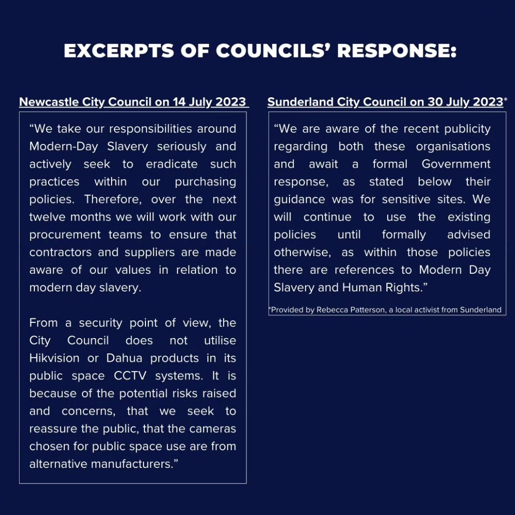 nclhk's tweet photo. Some councils in Scotland and Kent have already promised to dismantle CCTV systems associated with Hikvision and Dahua, aligning with a broader trend of re-evaluating their technological partnerships in light of human rights and security considerations. https://t.co/JJCyKmD9rf
