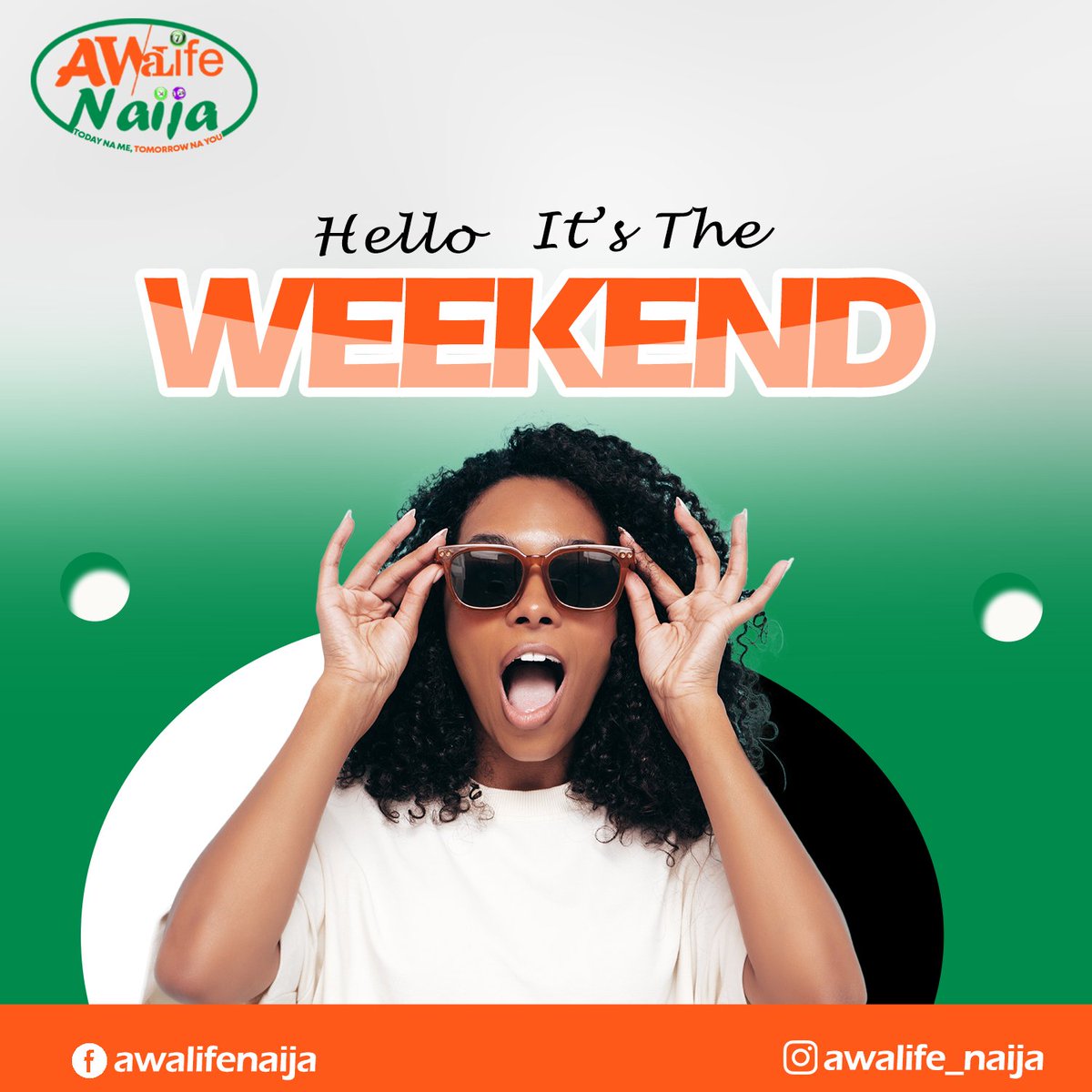 awalife_naija's tweet photo. Cheers to the weekend and spreading Friday
smiles! πβ¨ Let your grin be as wide as your Friday
plans. Share the joy, it's contagious!
#awalifenaija #awalife #SocialEnterprise #profitforpurpose https://t.co/D1hZA5mLhg