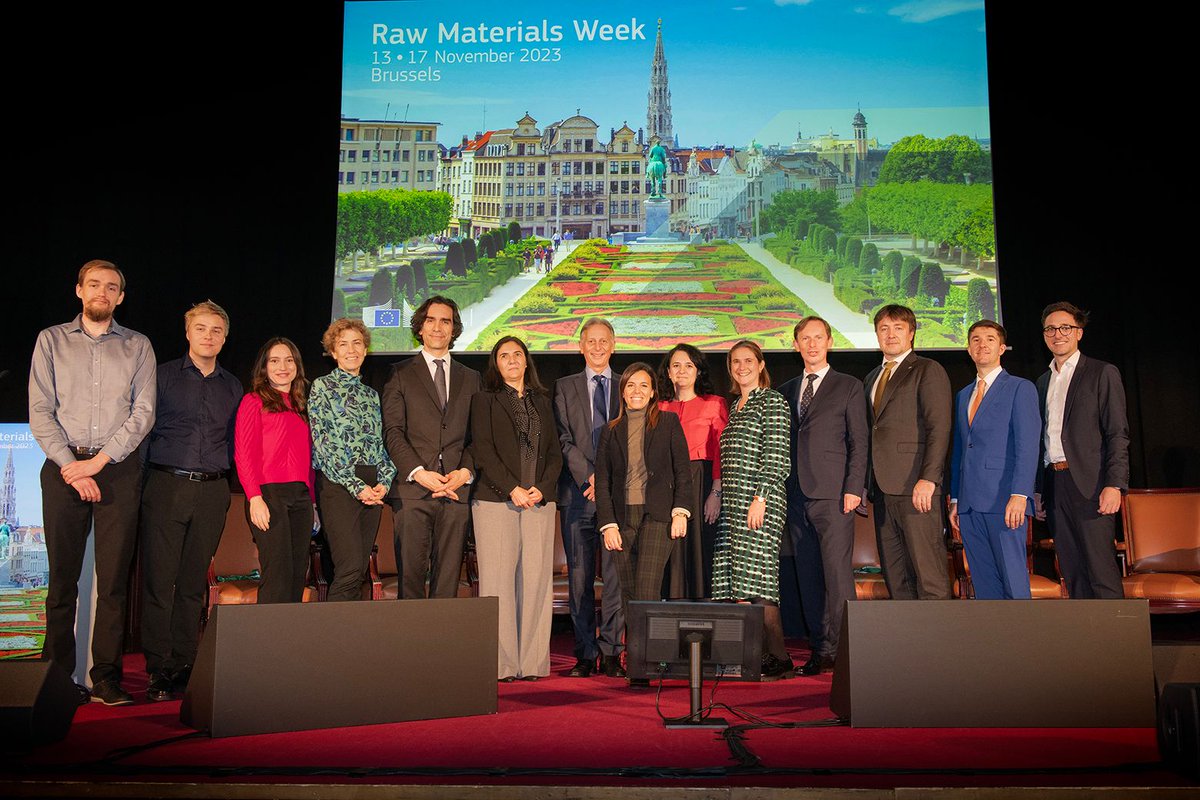 We end a successful 8th edition of the #RawMaterialsWeek! 💎⛏️ Number of fruitful discussions & presentations on #greentransition, strategic projects, sustainability and circularity, #investment, #innovation, strategic partnerships & more! 💬 We'll see you again next year! 👋