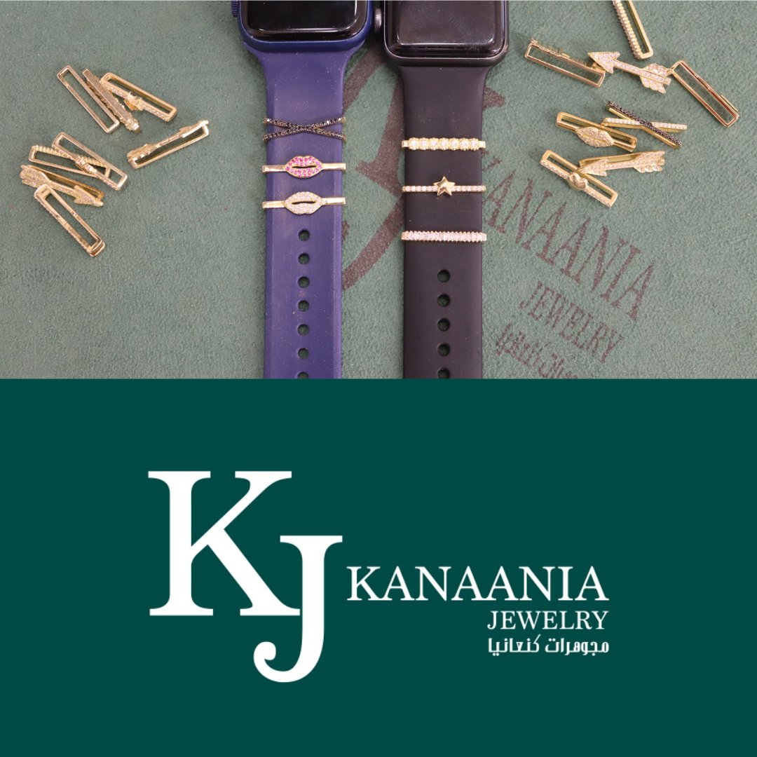 Kanaania Jewellery Unveils Radiant Elegance: Introducing Gilded Charms for Apple Watch kanaania.com \ #AppleEvent