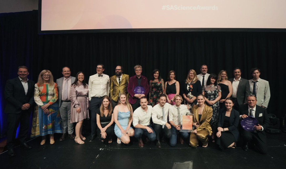 Congratulations to all our winners at the 2023 #SAScienceAwards! It has been an inspiring evening showcasing the amazing work of all our finalists and recognising our winners for the significant outcomes they have had in the world of STEMM and on people’s lives.