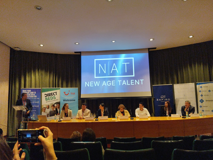 turistec's tweet photo. Expertos y juniors debaten sobre los desafíos del #turismo en el #NewAgeTalent2023
👉https://t.co/mZIG16dRFa
#eventos #AI #sostenibilidad #NAT #Roibos https://t.co/mihm73VdSp