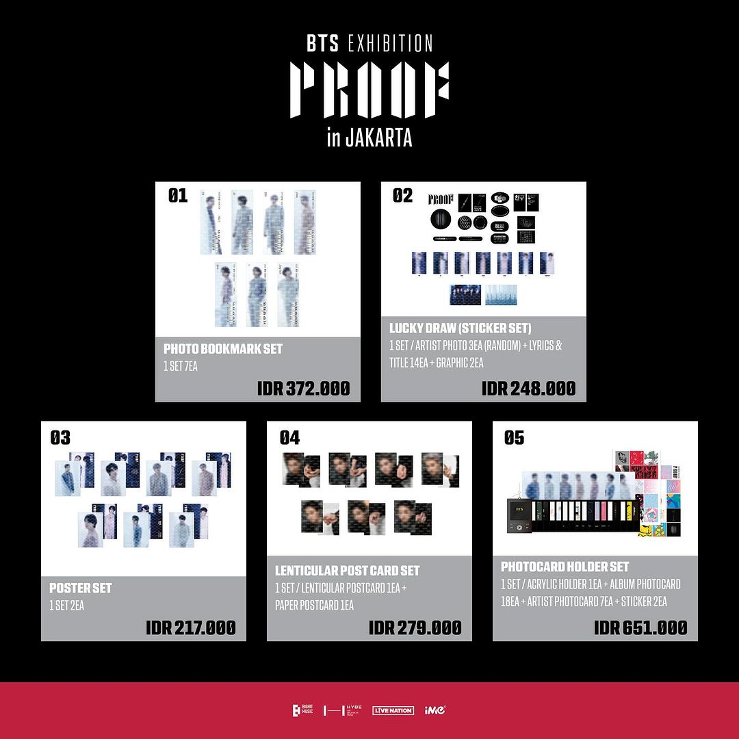 rossydimitri's tweet photo. Jastip Merch BTS EXHIBITION PROOF IN JAKARTA. Fee jastip 35.000 (regular item) dan 50.000 (limited item). Order by DM or Whatssap 085951508865.
#btsexibitioninjakarta #btsproof #BTSJIMIN #BTSARMY #BTSarmyindonesia #ARMY #Armyindonesia #MerchandiseBTSOriginal https://t.co/2RZwxLInEp