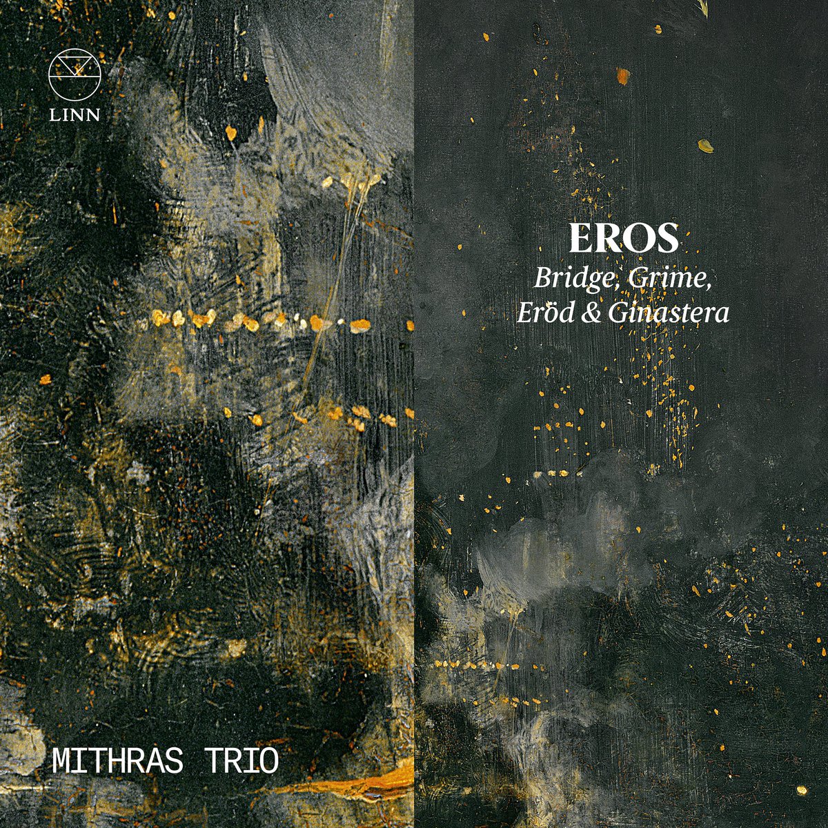Mithras Trio (@mithrastrio) on Twitter photo OUT TODAY!
Our debut album with <a href="/LinnRecords/">Linn Records</a>, featuring glorious music from Frank Bridge, Helen Grime and Iván Eröd, plus Alberto Ginastera arranged by our cellist, Leo Popplewell.
Stream it here:
lnk.to/ErosMithrasTri… OUT TODAY!
Our debut album with <a href="/LinnRecords/">Linn Records</a>, featuring glorious music from Frank Bridge, Helen Grime and Iván Eröd, plus Alberto Ginastera arranged by our cellist, Leo Popplewell.
Stream it here:
lnk.to/ErosMithrasTri…