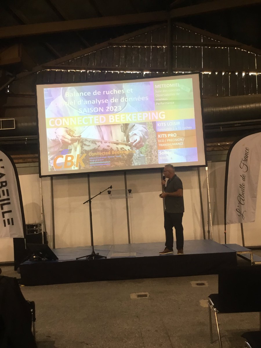 AbeilleDeFrance's tweet photo. #Meteomiel , balances et partage des données en #apiculture par Jérôme Alphonse, #apiculteur pro et dirigeant de #ConnectedBeekeeping #SimApi https://t.co/sVB7G7Gaq3