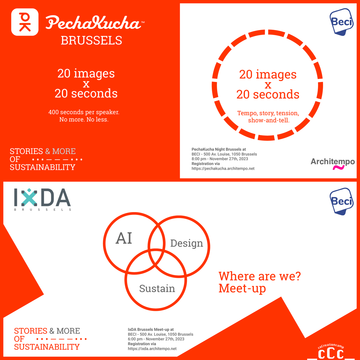 aloknandi's tweet photo. PechaKucha Brussels and IxDA Brussels Meet-up on November 27th at @BECI_Brussels - info &amp; registration via https://t.co/EhDrBpZ6BE - https://t.co/gAzZycVEYD