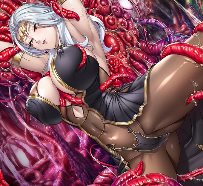 紅血卿カーラ様を担当しました。
シナリオは飯田和彦氏。

順調に異界の探索を進めるカーラ。
実はすでに異神によって罠型魔獣に
捕らわれており、感覚遮断をされつつ
『何事もなく探索を行っている』
という幻影を見せられていたのだった、
というシチュです。

カーラ様は絶対に敗北しません! 