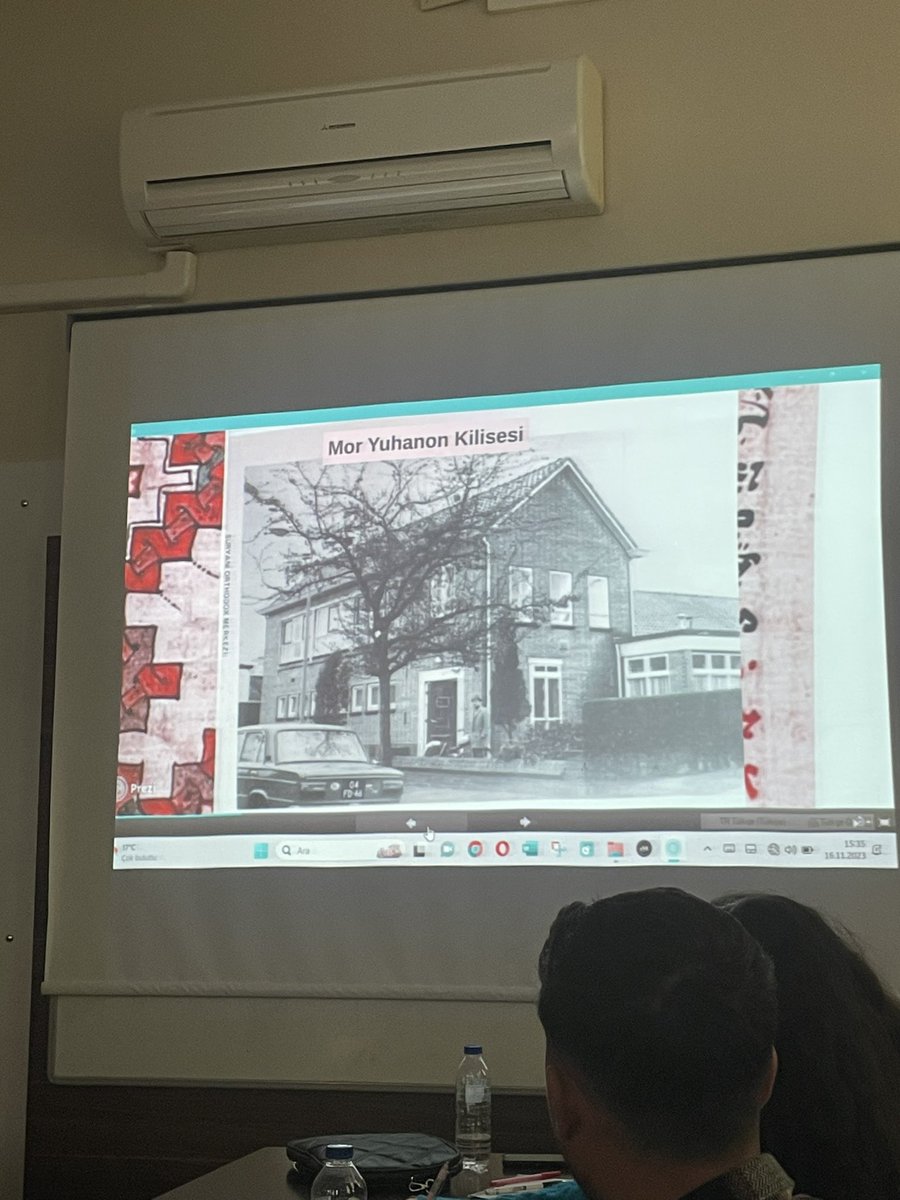 Süryani Dili ve Edebiyatı Kolokyumları'nın ikincisi Dr. Ramazan Turgut'un "Avrupa Süryani Diasporasında Din ve Kimlik" başlıklı konuşmasıyla 16.11.2023 tarihinde gerçekleşti.