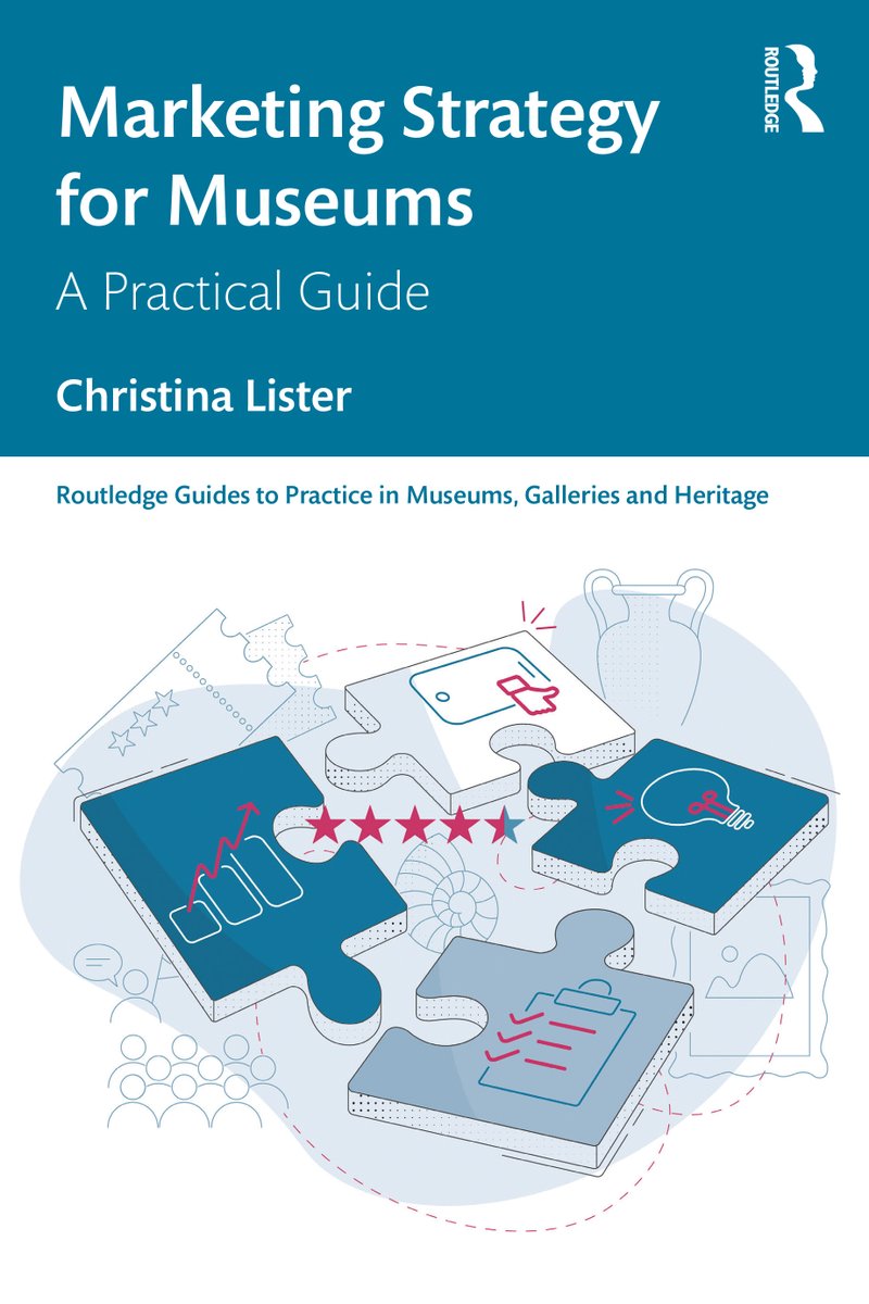 My upcoming book - Marketing Strategy for Museums - is now available to pre-order straight from the publisher with a 25% off discount til 1 December! routledge.pub/Marketing-Stra…