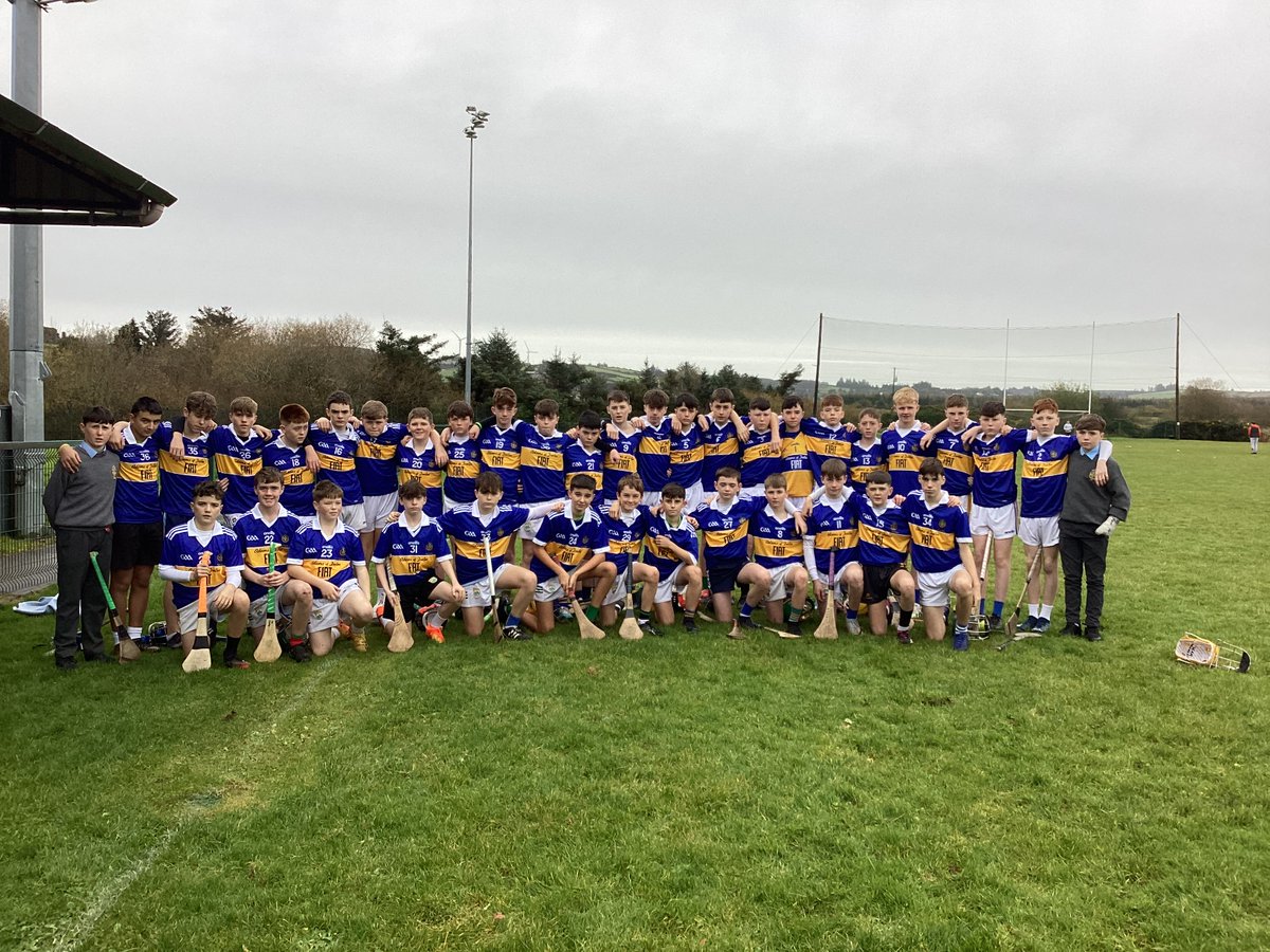 thegreenTYFL's tweet photo. Our starting 15 for the first year hurling clash in the Limerick ’A’ semi final in Mountcollins against Hazelwood. 
Matt Cronin captains 🙌 https://t.co/5lSChPFOmM