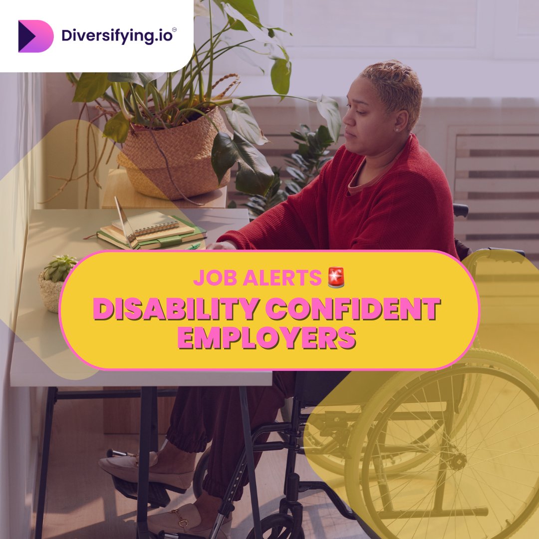 Find a role with a #DisabilityConfident employer, committed to providing equal opportunities and removing barriers for disabled people on diversifying.io. Employers include @wateraiduk @virginmoney @CSSDLondon and more 🌟 #DisabilityHistoryMonth #DisabilityFriendlyWork