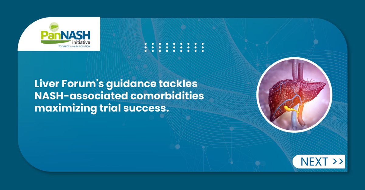 PanNASH_Init's tweet photo. 🔬Enhancing #NASH trial success: Addressing comorbidities like #hypertension &amp; #diabetes. Discover how addressing comorbid conditions like high blood pressure, #obesity, &amp; type 2 diabetes can enhance the success of therapeutic trials.  

Read more 👉https://t.co/AbhFvG6MiL https://t.co/Z7RtfwTIyW