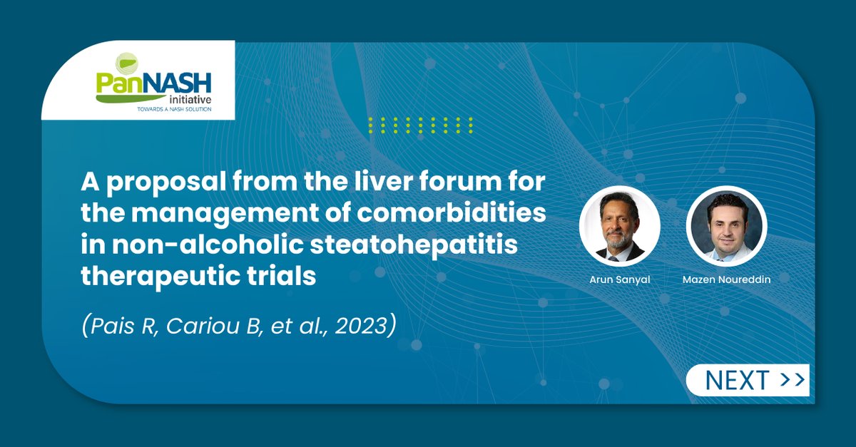 PanNASH_Init's tweet photo. 🔬Enhancing #NASH trial success: Addressing comorbidities like #hypertension &amp; #diabetes. Discover how addressing comorbid conditions like high blood pressure, #obesity, &amp; type 2 diabetes can enhance the success of therapeutic trials.  

Read more 👉https://t.co/AbhFvG6MiL https://t.co/Z7RtfwTIyW