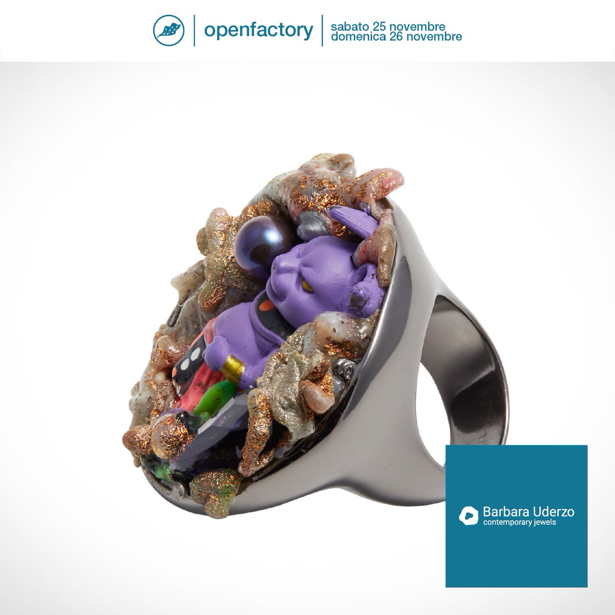 OpenFactoryIT's tweet image. BARBARA UDERZO CONTEMPORARY JEWELS

📍 Visita l'azienda sabato 25 e domenica 26 novembre in Via XXIV Maggio 23 a Torri di Quartesolo (VI)

👉 Maggiori informazioni su open-factory.it/barbara-uderzo…