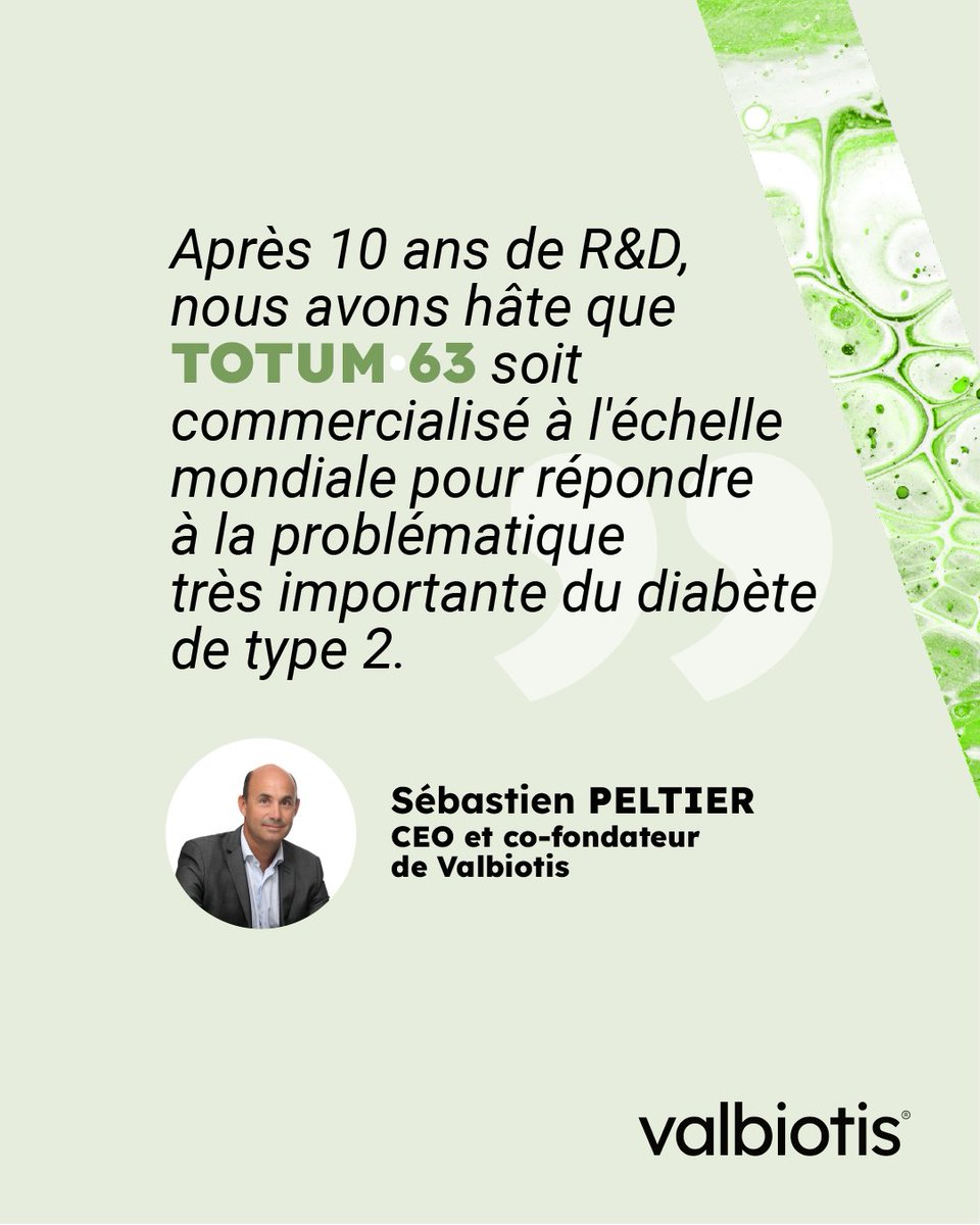 Combattre le diabète de type 2 est un enjeu majeur. Notre solution est à la hauteur de ce défi, TOTUM•63 a prouvé cliniquement son efficacité sur les indicateurs clés utilisés par les professionnels de la santé pour diagnostiquer et suivre le diabète.
➡️ bit.ly/45LSZso