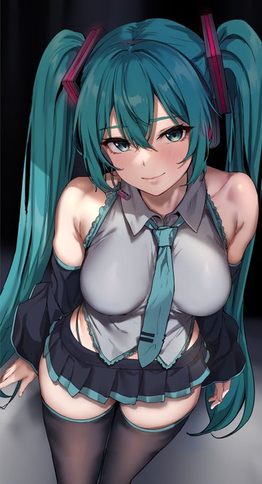 久しぶりにミクさんです。 