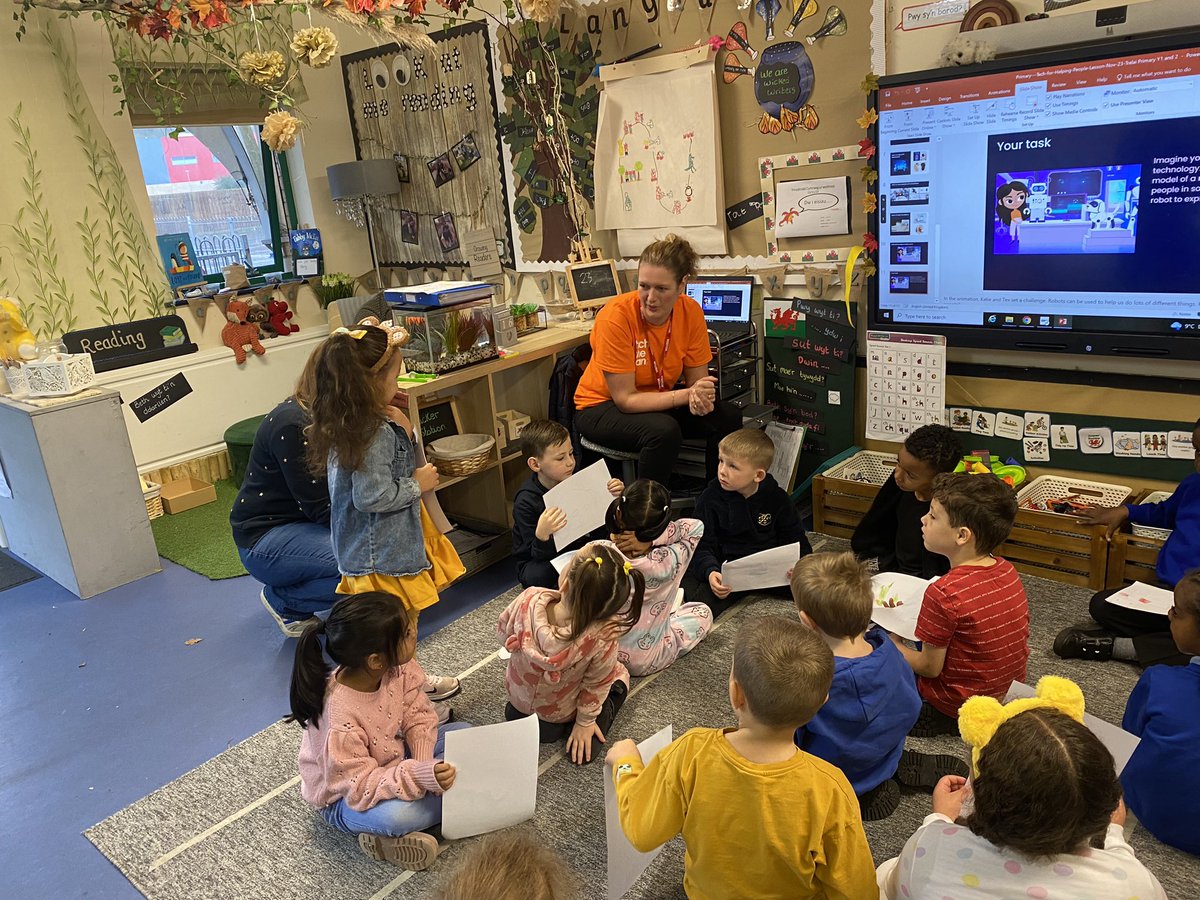 SchoolTrelai's tweet photo. Thanks to #techshecan for a fabulous workshop on making robots to help us, Year One enjoyed the session
#tpsdigital #tpsscience https://t.co/spJFxDX02X