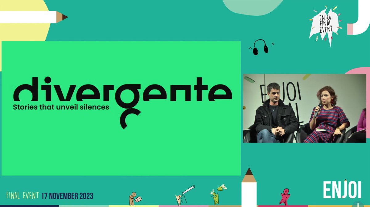 facta (@facta_) on Twitter photo At the <a href="/ENJOIproject/">ENJOI project</a> final event in Bologna <a href="/spalmarodrigues/">Sofia da Palma Rodrigues</a> is presenting <a href="/divergente_pt/">Divergente</a>, an independent media outlet in Portugal and also <a href="/ReferenceEurope/">Reference - the European Independent Media Circle</a> member with <a href="/facta_/">facta</a> and many other independent newsrooms in EU
🗣️Roundtable with <a href="/mcatanzaro/">Michele Catanzaro</a> <a href="/faffa42/">Raffaele Angius</a> <a href="/evaou22/">Eva Rodriguez Nieto</a> At the <a href="/ENJOIproject/">ENJOI project</a> final event in Bologna <a href="/spalmarodrigues/">Sofia da Palma Rodrigues</a> is presenting <a href="/divergente_pt/">Divergente</a>, an independent media outlet in Portugal and also <a href="/ReferenceEurope/">Reference - the European Independent Media Circle</a> member with <a href="/facta_/">facta</a> and many other independent newsrooms in EU
🗣️Roundtable with <a href="/mcatanzaro/">Michele Catanzaro</a> <a href="/faffa42/">Raffaele Angius</a> <a href="/evaou22/">Eva Rodriguez Nieto</a>