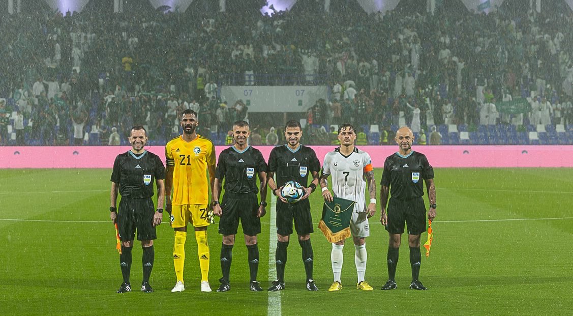 We knew it was going to be a difficult game against @saudiFF but their are plenty of positives to take for the upcoming games. It was a huge honour to captain @TheRealPFF one of the best moments of my career. A proud moment for me and my family. Thankyou @StephenConstan