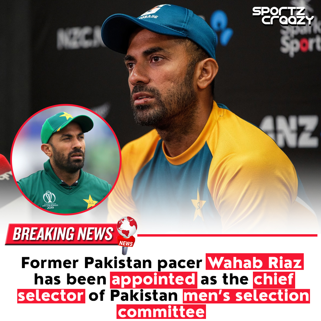 Wahab Riaz's debut task: Choosing the squad for the upcoming Test series against #Australia and T20I series against #NewZealand! 🏏🌐

#Cricket #TeamSelection #WahabRiazDebu #PakistanCricket #TestSeries #Sportzcraazy #Followus #Comment #WahabRiaz #PCB #BreakingNews