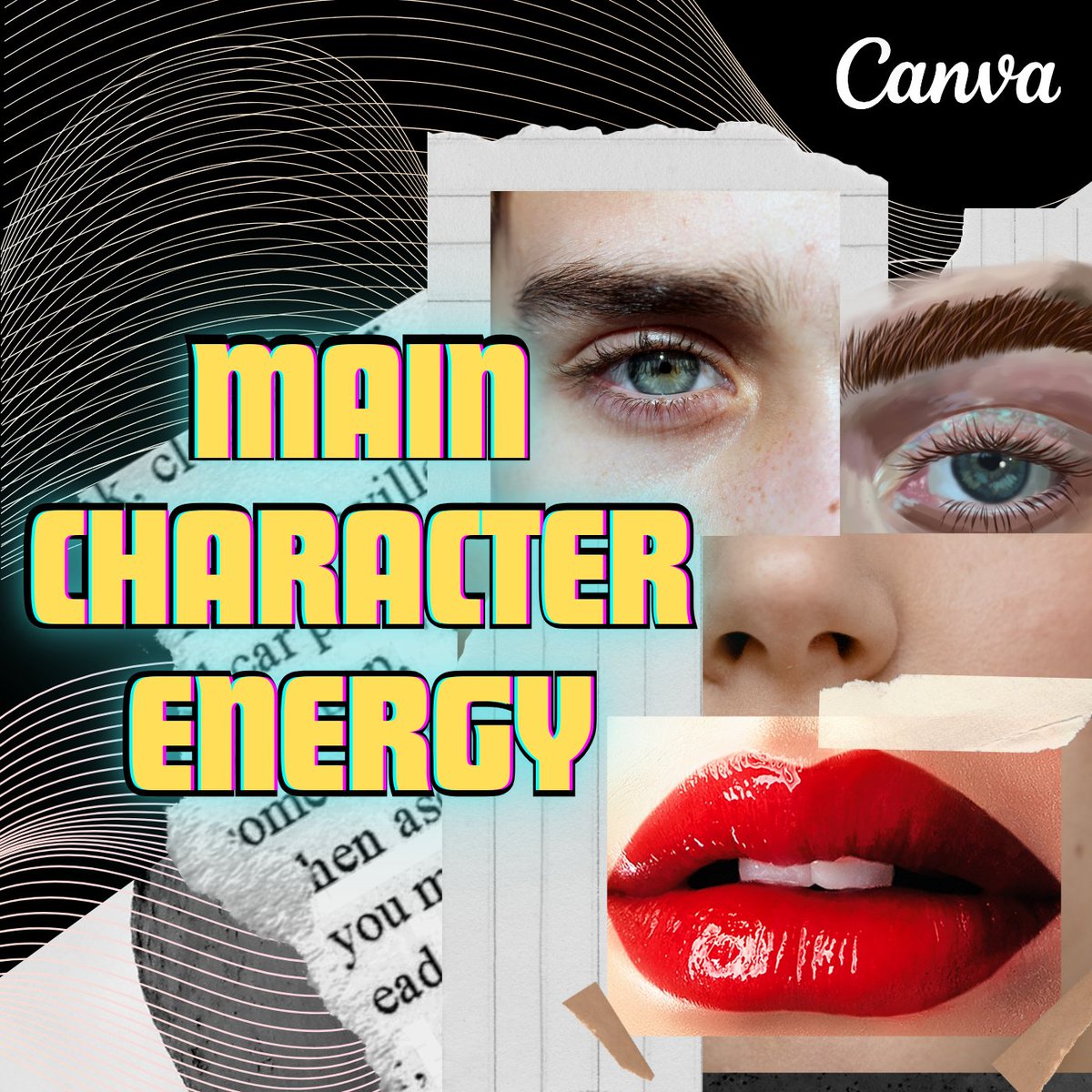 JenkinsAtenk's tweet photo. Main Character Energy
#CanvaDesignChallenge 
#canva https://t.co/sCSyCyvEV5