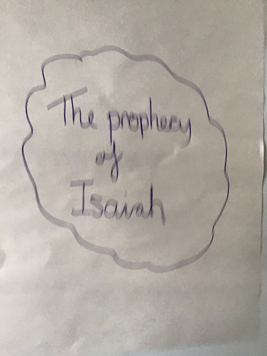 Y3SJV's tweet photo. In 3H we have been retelling the prophecy of Isaiah through drama, #SJVRE https://t.co/XpfofRmkvA