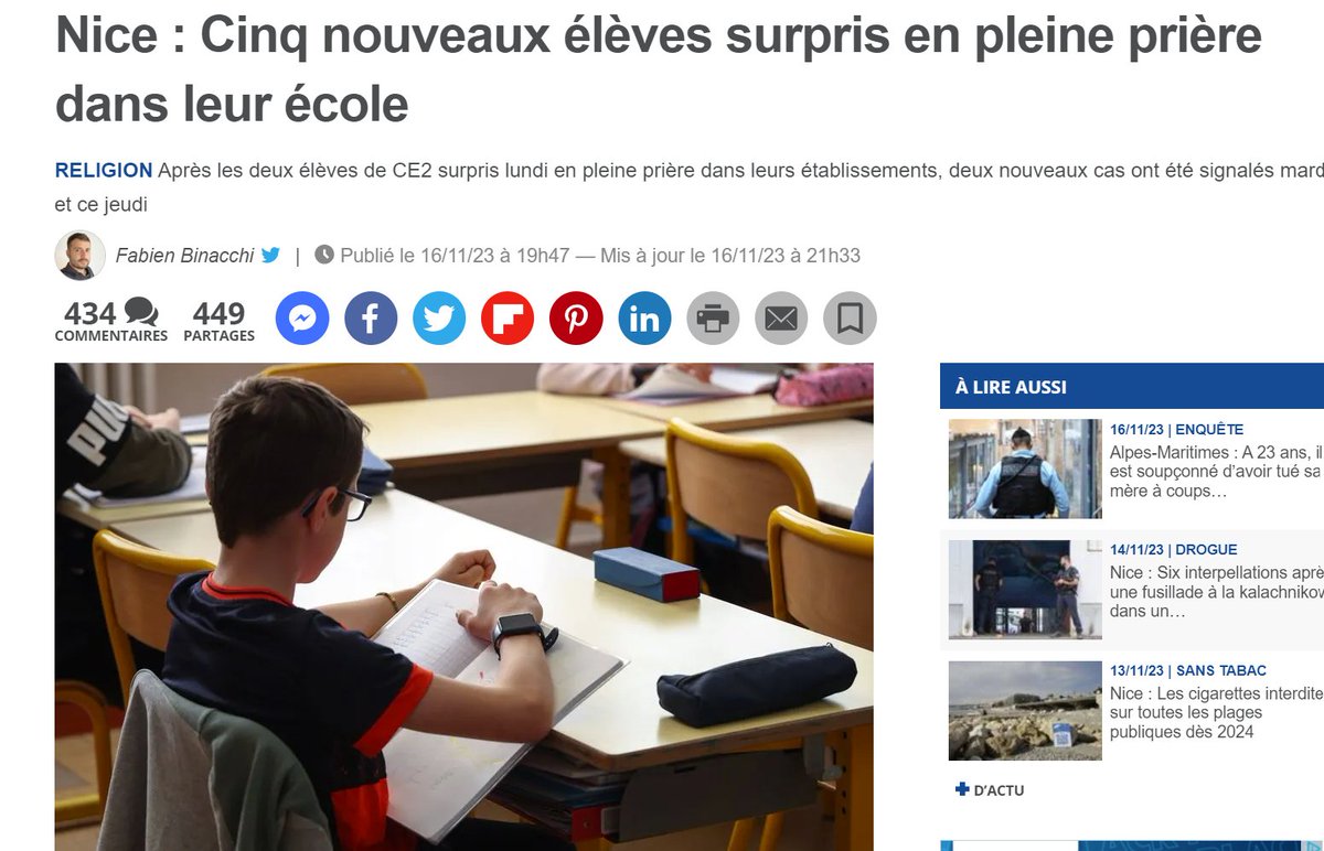 FloozmanStories's tweet photo. Un implant #Neuralink dans l'hypothalamus de l'élève permettra bientôt de détecter les signaux de recueillement avant le passage à l'acte. Des outils de gestion d'alertes et de renforcement négatif seront fournis à l'équipe pédagogique.
@elonmusk #laïcité #startupnation #الخشوع https://t.co/fT0foXwJwb