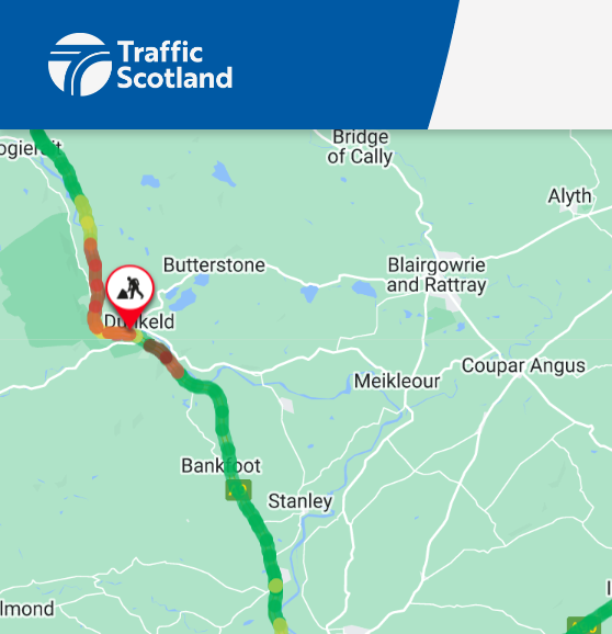Traffic Scotland tweet media
