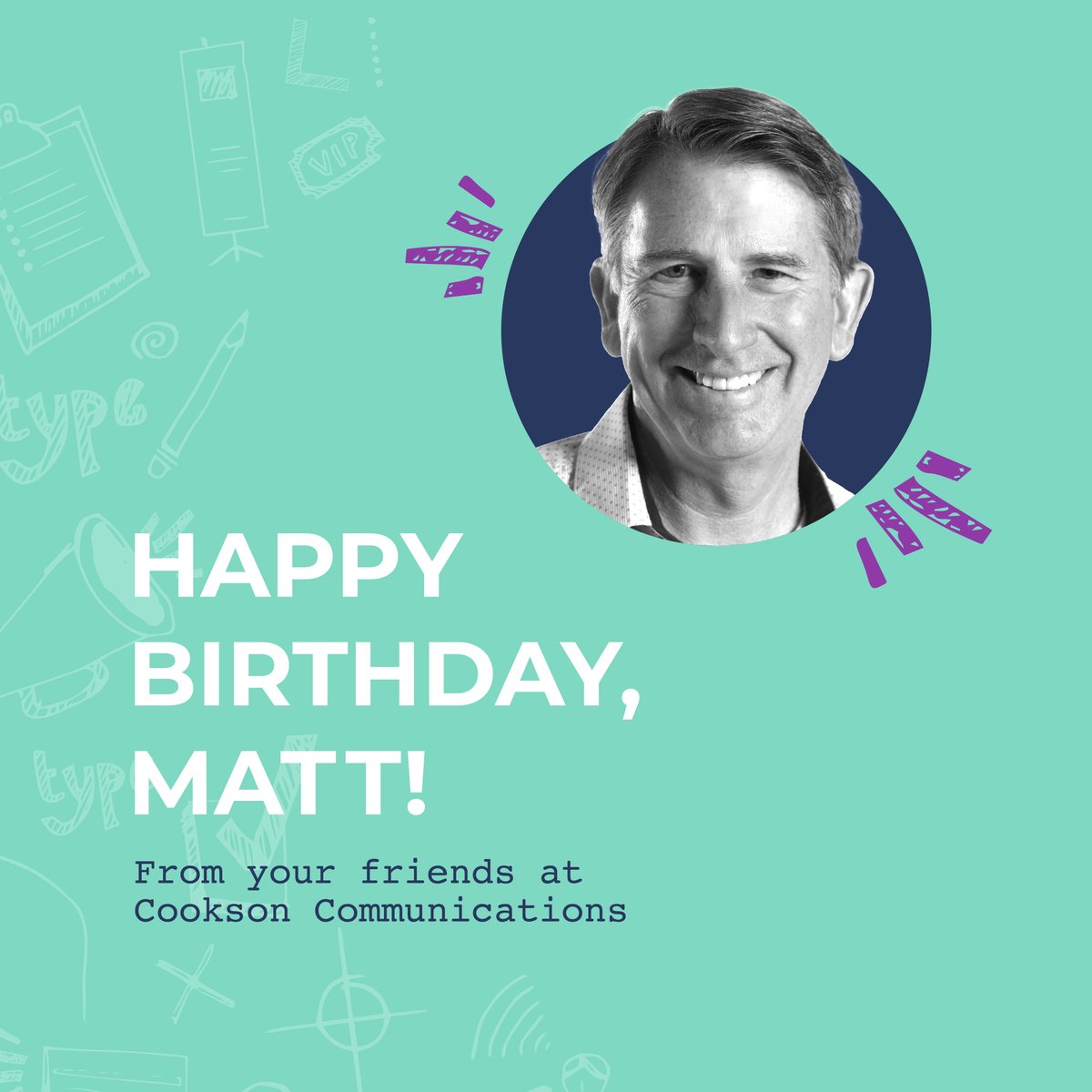 Cheers to another year of making memories and spreading joy! 🎉 May your birthday be filled with love, laughter, and everything that makes you happy. We all wish you an amazing day, Matt! #HappyBirthday