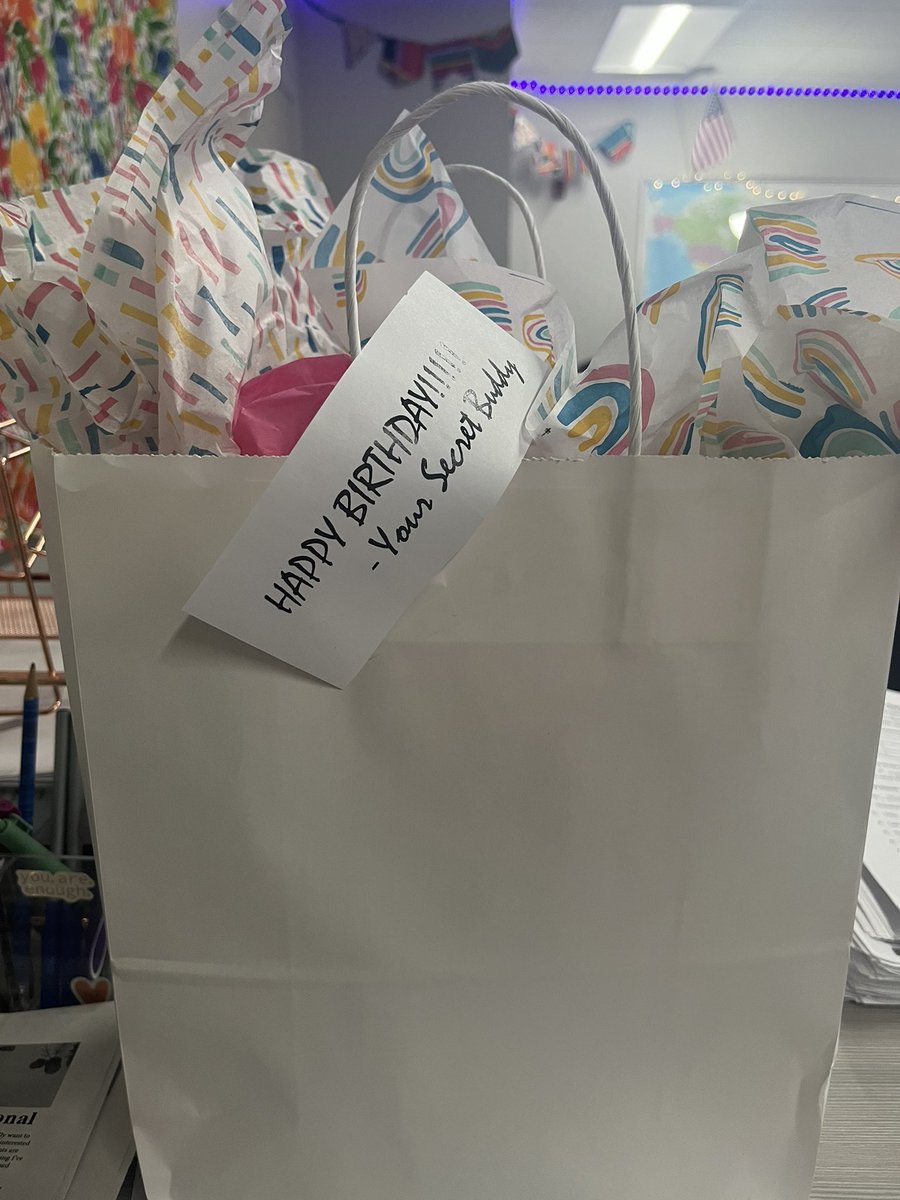 Randi Durbin (@laprofenphs) on Twitter photo Got the BEST birthday gift from the best secret buddy!!! ❤️❤️🥳 <a href="/VoelzJames/">New Palestine High School</a> #secretbuddies #newpalproud #staff Got the BEST birthday gift from the best secret buddy!!! ❤️❤️🥳 <a href="/VoelzJames/">New Palestine High School</a> #secretbuddies #newpalproud #staff