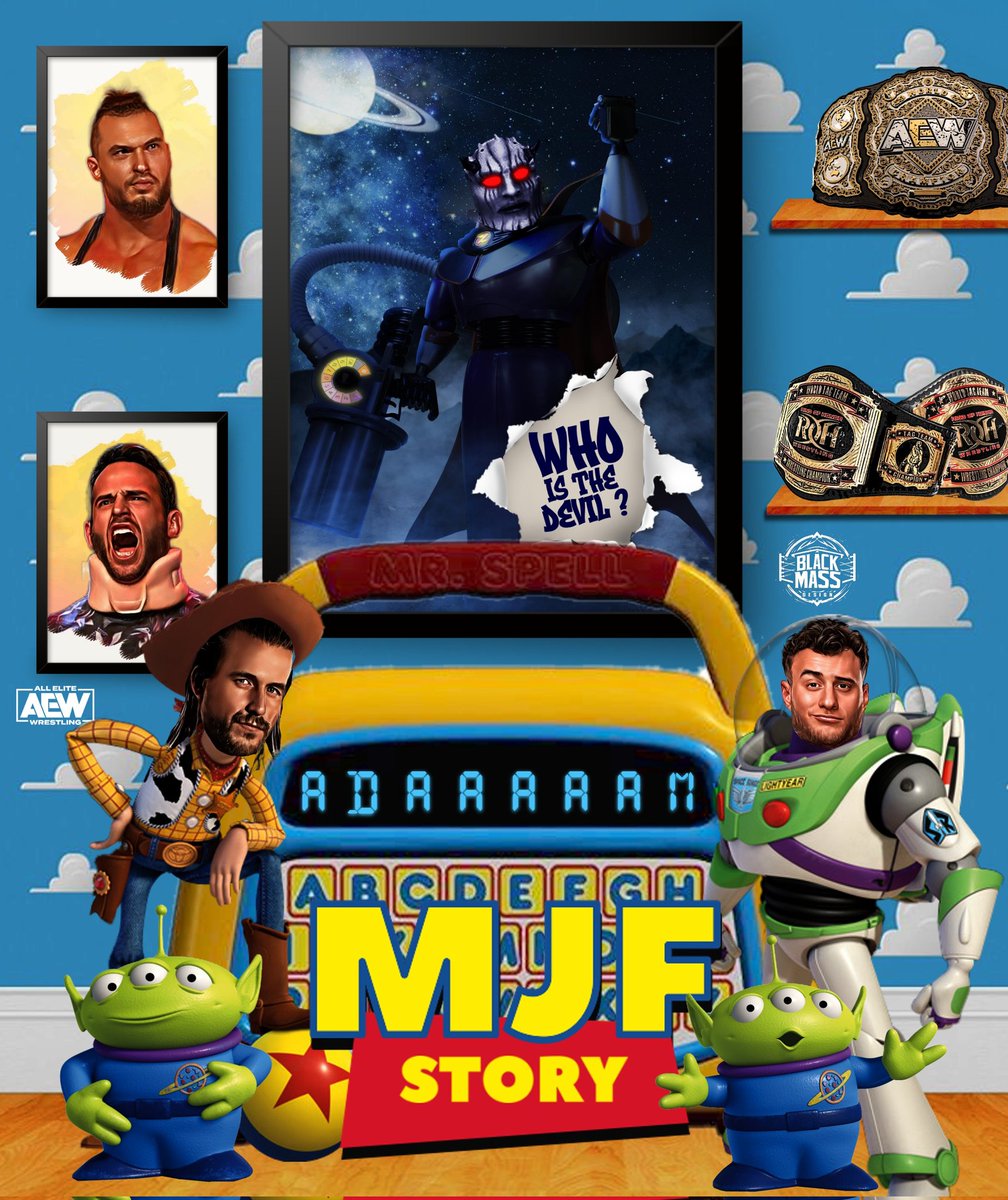 You've got a friend in me ... MJF STORY @The_MJF @AdamColePro @roderickstrong @RealWardlow @AEW @AEWonTV @NorbertFeuillan @AlainMist #AEWFullGear #AEW #AEWCollision #AEWDynamite #AEWRampage #MJF #AdamCole