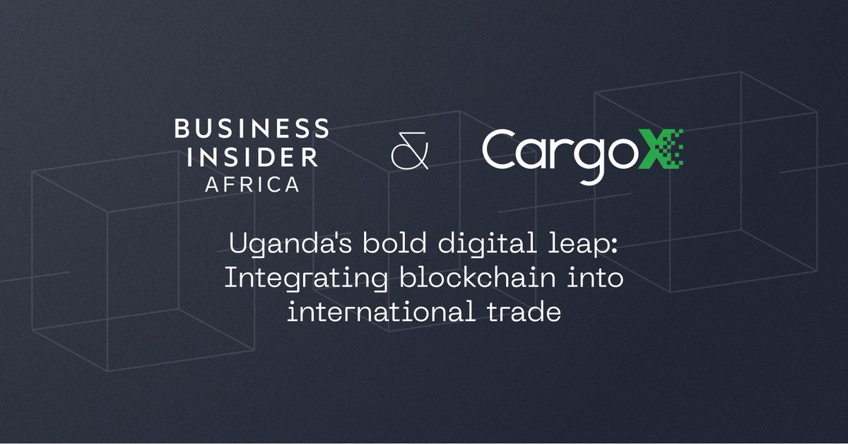 Uganda steps up its global trade with TA-CargoXca for a cutting-edge TradeXchange platform, aligning practices to global standards. More than tech, it's a leap towards prosperity for government, traders, and farmers. #Logistics #UgandaTrade #TradeFinance #CargoX #Africa #Business