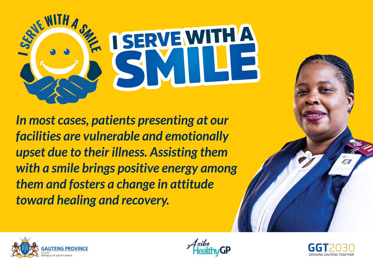 In the bustling world of healthcare, it is easy to become consumed by the demands and pressures of work. However, it is important to remember that the heart of health profession lies in serving and caring for our patients #IServeWithASmile