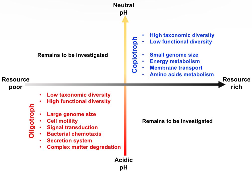 New <a href="/NatureComms/">Nature Communications</a> paper out, Bacterial genome size and gene functional diversity negatively correlate with taxonomic diversity along a pH gradient, rdcu.be/drj0U