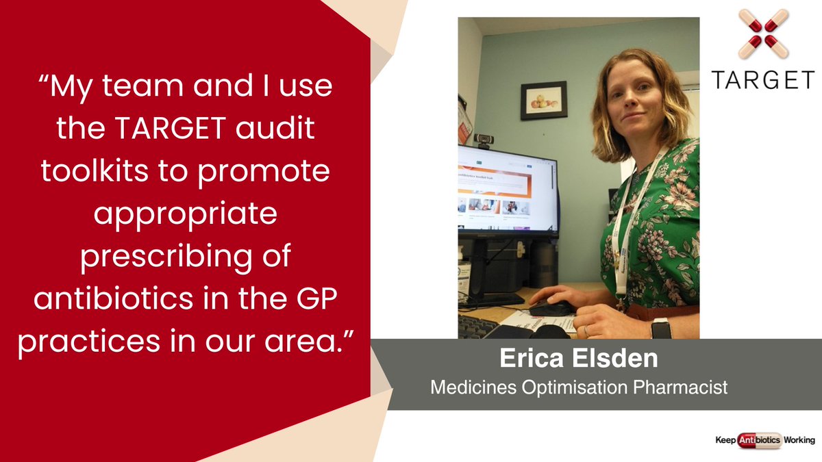 Erica Elsden's team supports the use of our #antibiotic audit toolkits! Use our audits to: 🗨️Reflect on areas to celebrate & improve ✅Support positive change 💊Reduce inappropriate prescribing bit.ly/3wyNo7R #WAAW23 @rcgp