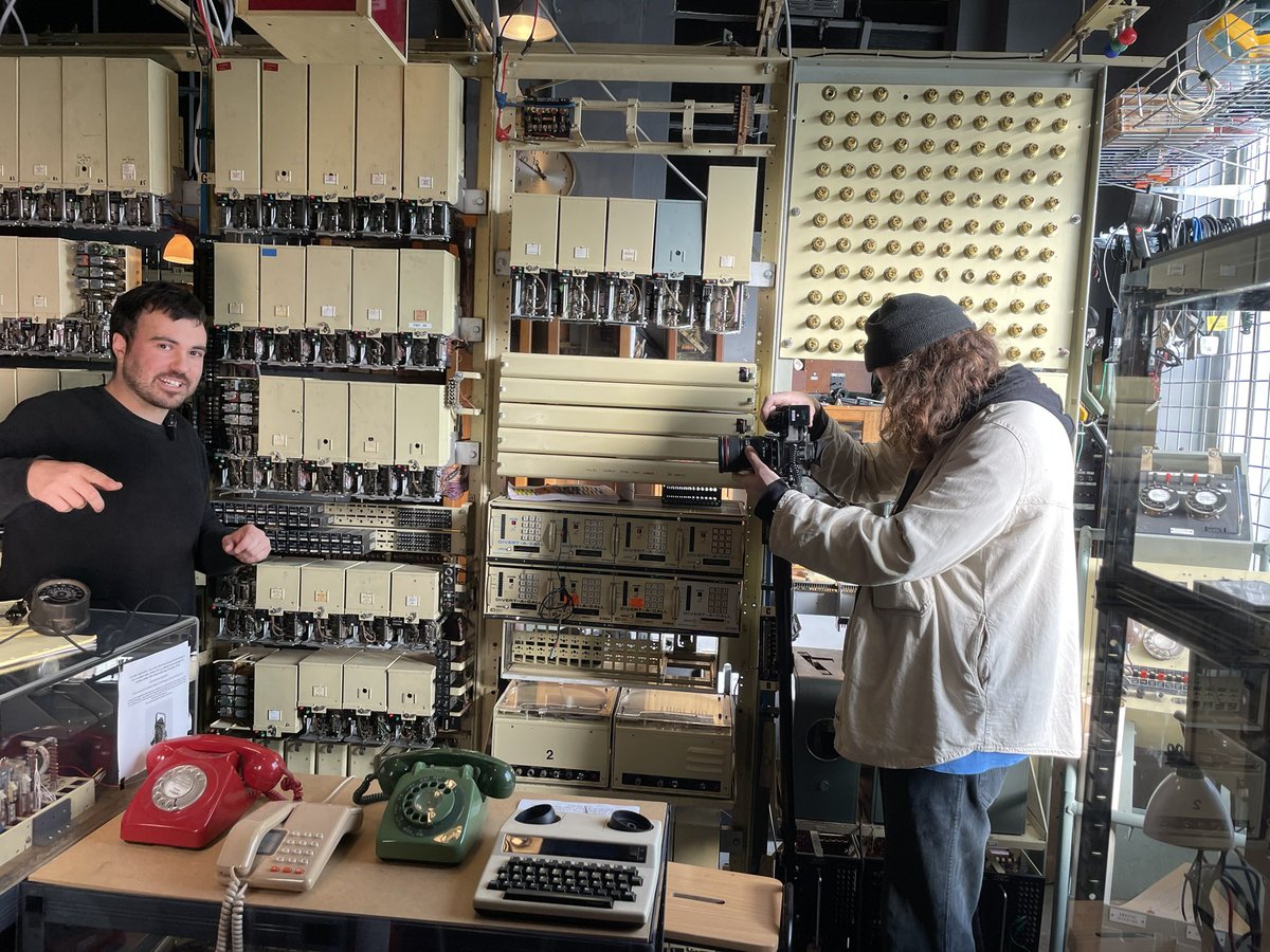 LOOK MUM NO COMPUTER (@lookmumnocmputr) on Twitter photo It's <a href="/Hack_Modular/">Hack Modular</a> are filming some vids! For the <a href="/NotObsoleteKent/">This Museum Is Not Obsolete</a> museum YouTube channel. It's <a href="/Hack_Modular/">Hack Modular</a> are filming some vids! For the <a href="/NotObsoleteKent/">This Museum Is Not Obsolete</a> museum YouTube channel.