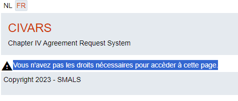 AnayaGuillen's tweet photo. Quand tu vas sur #Civars le vendredi , tu te dis que la fin de semaine c'est jeudi...
"Vous n'avez pas les droits nécessaires pour accèder à cette page." https://t.co/KJuhNRCIEi