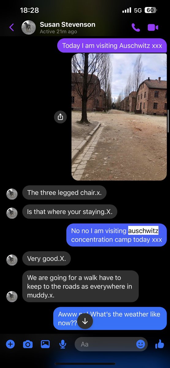 vicrwade's tweet photo. throwback to this iconic conversation with my Grandma 😭🤣 Very good.X. https://t.co/3xDZyDjljz